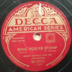 Pochette de King Porter Stomp / Sack House Stomp de Jimmy Dorsey and His Orchestra