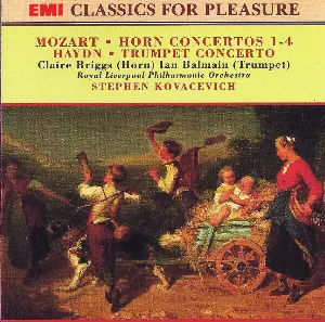 Pochette Mozart: Horn Concertos 1 - 4 / Haydn: Trumpet Concerto