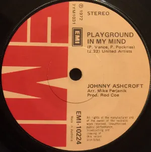 Pochette de Playground in My Mind de Johnny Ashcroft