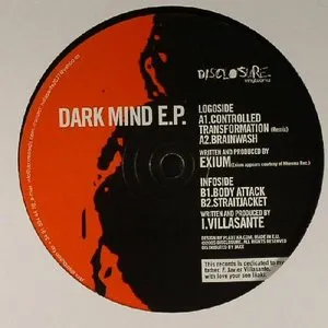 Pochette de Dark Mind EP de Exium