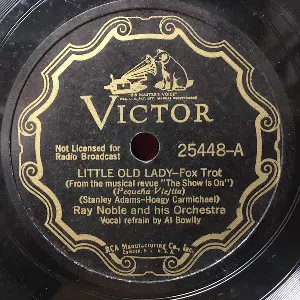 Pochette de Little Old Lady / Now de Ray Noble and His Orchestra