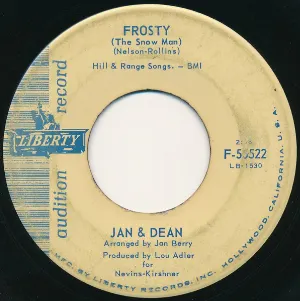 Pochette de Frosty (The Snow Man) de Jan & Dean