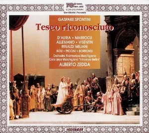 Pochette de Teseo riconosciuto de Alberto Zedda - Gaspare Spontini