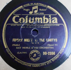 Pochette de Friday Night at the Hartys / Saturday Night at the Nobles de Ray Noble and His Orchestra