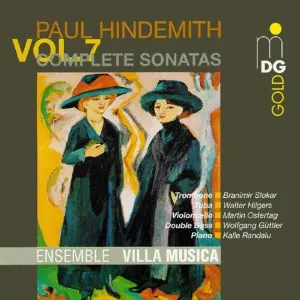 Pochette de Complete Sonatas Vol. 7 de Paul Hindemith - Ensemble Villa Musica