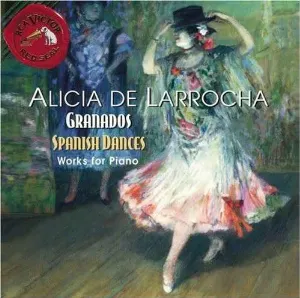 Pochette de Spanish Dances de Alicia de Larrocha - Enrique Granados