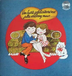Pochette de Van harte gefeliciteerd met jullie verloving maar... de Johnny Jordaan