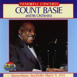 Pochette de Live in Stockholm 1954 de The Count Basie Orchestra - The Count Basie Orchestra