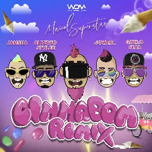 Pochette de Cinnabom (remix) de Alberto Stylee - Guelo Star - Jowell