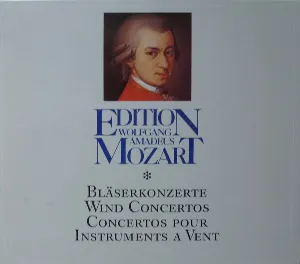 Pochette Edition Wolfgang Amadeus Mozart, Concertos pour Instruments à Vent