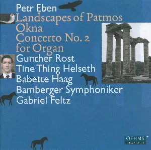 Pochette de Landscapes of Patmos / Okna / Concerto no. 2 for Organ de Bamberger Symphoniker - Petr Eben