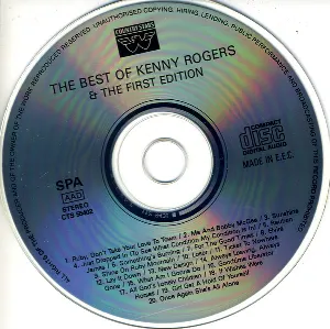 Pochette de The Best of Kenny Rogers and The First Edition de Kenny Rogers & The First Edition
