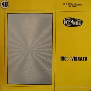 Pochette de 100% Vibrato de Hervé Roy