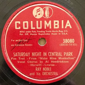 Pochette de Saturday Night in Central Park / I Fell in Love With You de Ray Noble and His Orchestra