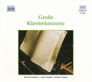 Pochette de Große Klavierkonzerte de Stefan Vladar - Bernd Glemser - Jenő Jandó