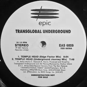 Pochette de Temple Head de Transglobal Underground