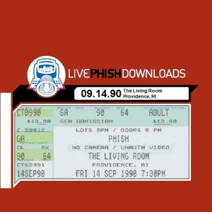 Pochette de 1990-09-14: The Living Room, Providence, RI, USA de Phish