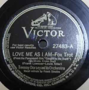 Pochette de Love Me as I Am / Nine Old Men de Tommy Dorsey and His Orchestra