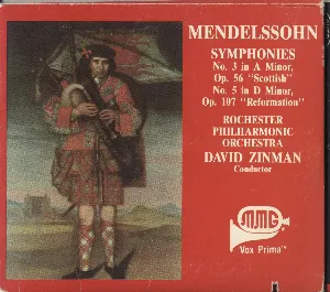 Pochette Mendelssohn Symphonies No. 3 in A Minor, Op. 56 