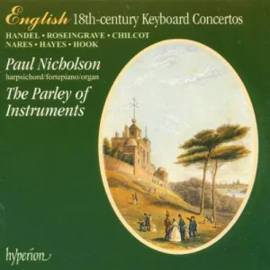 Pochette de English 18th-century Keyboard Concertos de Paul Nicholson - The Parley of Instruments