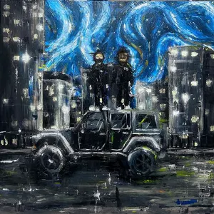 Pochette de Night Ride de Roshi