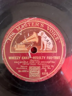 Pochette de Butterflies in the Rain / Wheezy Anna de Ray Noble and His Orchestra