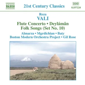 Pochette de Flute Concerto / Deylámân / Folk Songs (Set no. 10) de Boston Modern Orchestra Project - Gil Rose