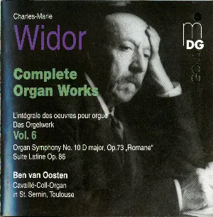 Pochette Complete Organ Works, Vol. 6