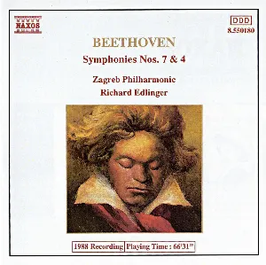 Pochette Symphonies nos. 7 & 4