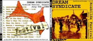 Pochette de Syndicated Dreams, Volume 6: Roskilde Festival – July 5, 1986 de The Dream Syndicate
