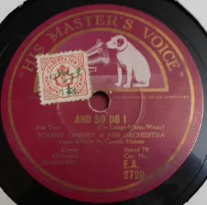 Pochette de And So Do I / The Call of the Canyon de Tommy Dorsey and His Orchestra