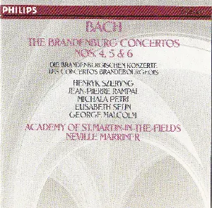 Pochette The Brandenburg Concertos, Nos. 4, 5 & 6