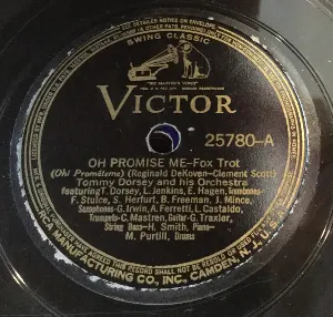Pochette de Oh Promise Me / Shine On Harvest Moon de Tommy Dorsey and His Orchestra