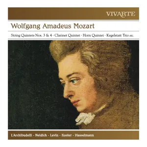 Pochette de A Musical Joke / Clarinet Quintet / Horn Quintet / Kegelstatt Trio / String Quintets nos. 3 & 4 de Wolfgang Amadeus Mozart