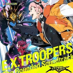 Pochette de E.X. TROOPERS The Bounded Soundtrack de Yasumasa Kitagawa