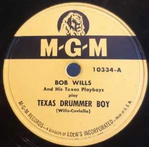 Pochette de Texas Drummer Boy / I Want to Be Near You de Bob Wills and His Texas Playboys