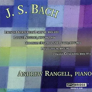 Pochette Andrew Rangell plays J.S. Bach