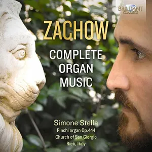 Pochette de Zachow: Complete Organ Music de Simone Stella