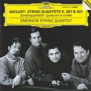 Pochette String Quartets K. 387 & 421