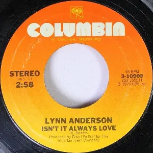 Pochette de Isn’t It Always Love de Lynn Anderson