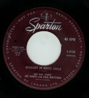 Pochette de Midnight in Monte Carlo / Hindustan de Paul Whiteman and His Orchestra