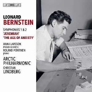 Pochette de Symphonies nos. 1 & 2 de Christian Lindberg - Roland Pöntinen - Anna Larsson - Leonard Bernstein
