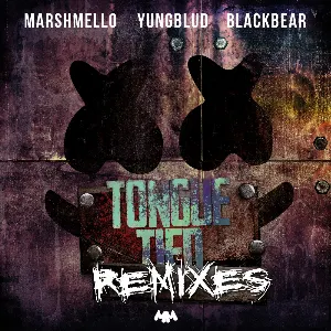 Pochette de Tongue Tied (remixes) de Marshmello - YUNGBLUD - blackbear
