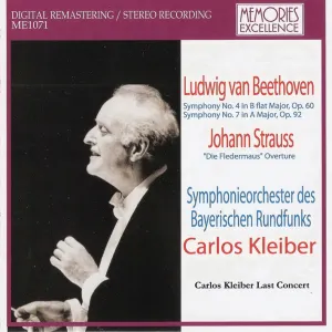 Pochette de Carlos Kleiber Last Concert de Ludwig van Beethoven - Johann Strauss - Carlos Kleiber