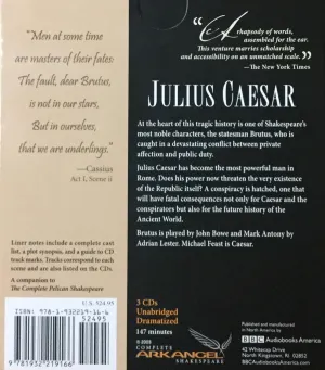 Pochette de Julius Caesar de William Shakespeare