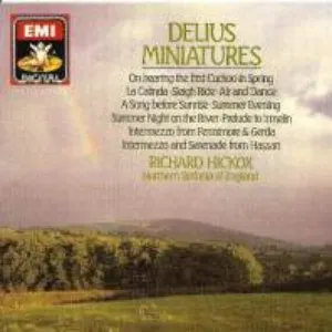 Pochette de Miniatures de Frederick Delius