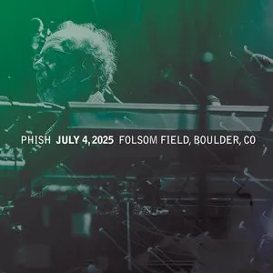Pochette de 2025-07-04: Folsom Field, Boulder, CO, USA de Phish
