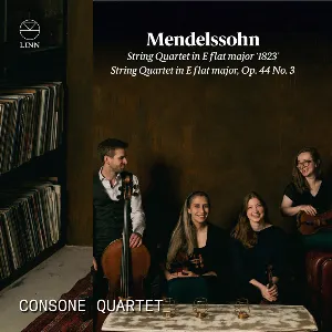 Pochette String Quartet in E-flat major '1823' / String Quartet in E Flat Major, op. 44 no. 3