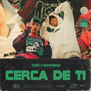 Pochette de Cerca de ti de Tiago PZK