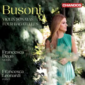 Pochette de Violin Sonatas / Four Bagatelles de Ferruccio Busoni